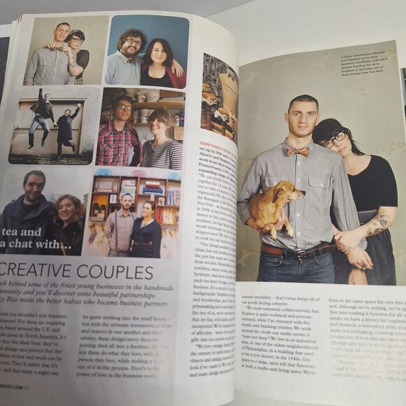 Mollie Makes Issue 10 Handmade UK Craft Magazine 2012 Sweet Home Ribbon - Picture 9 of 11